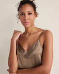HAVEN Washable Silk Double V Sleep Cami