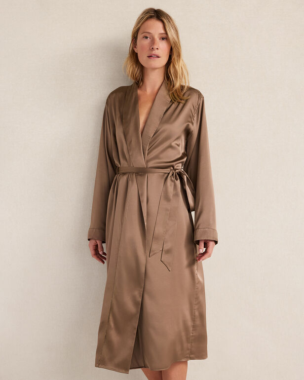 HAVEN Washable Silk Robe