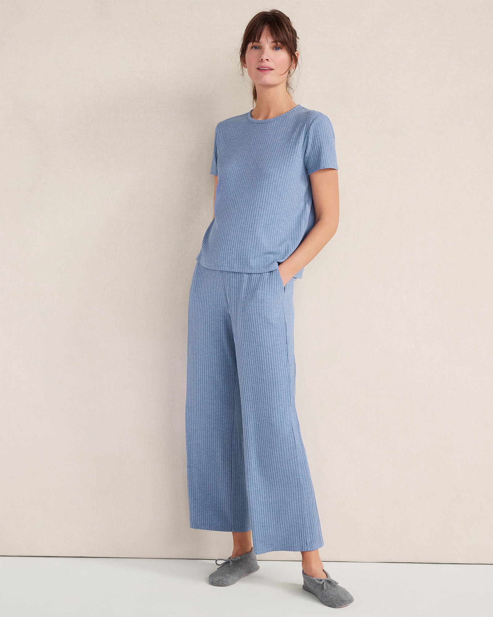 HAVEN Resti Drapey Rib Knit Pants