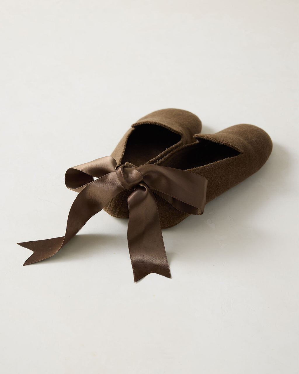 HAVEN Felted Wool Blend Loafer Slippers