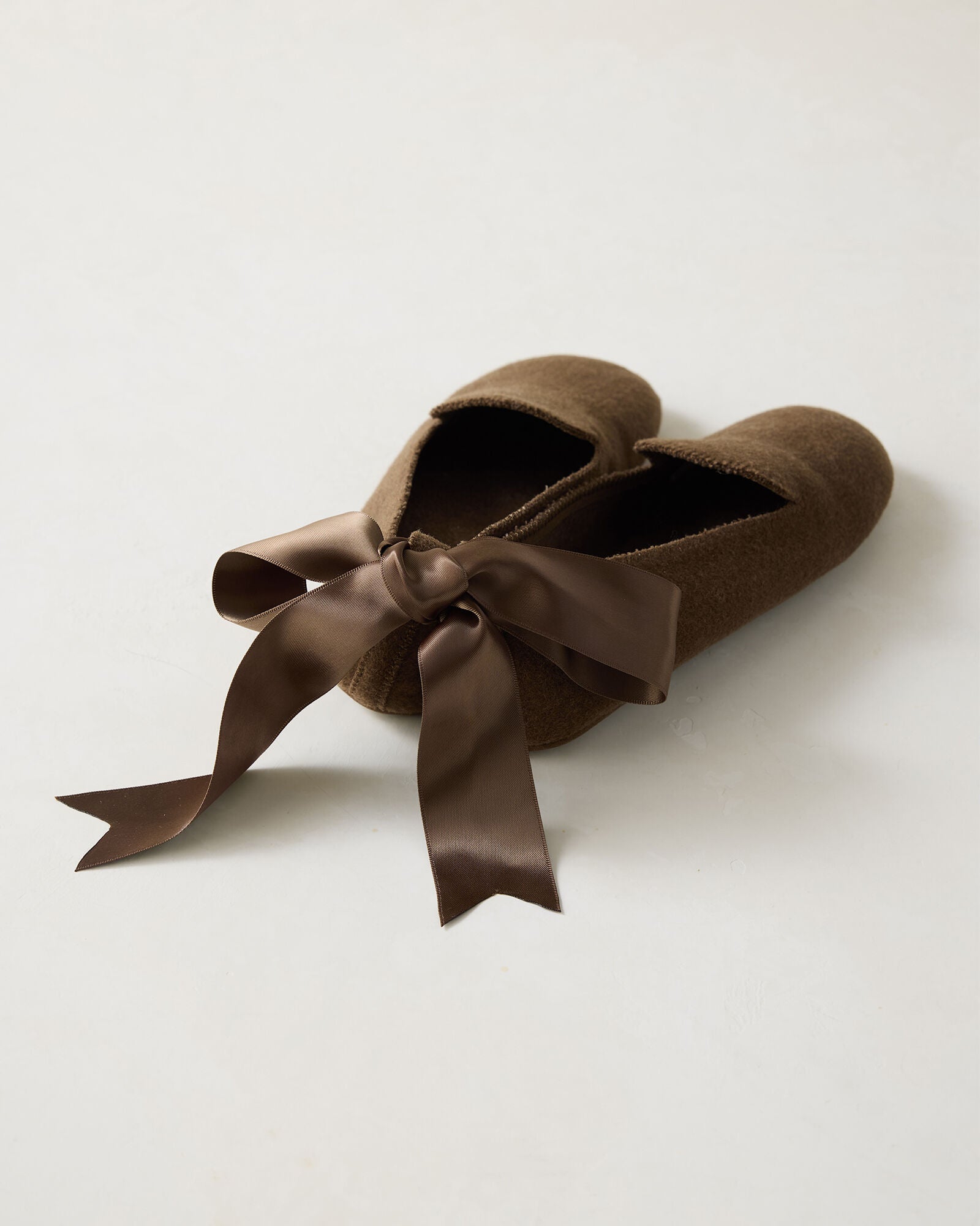 HAVEN Felted Wool Blend Loafer Slippers