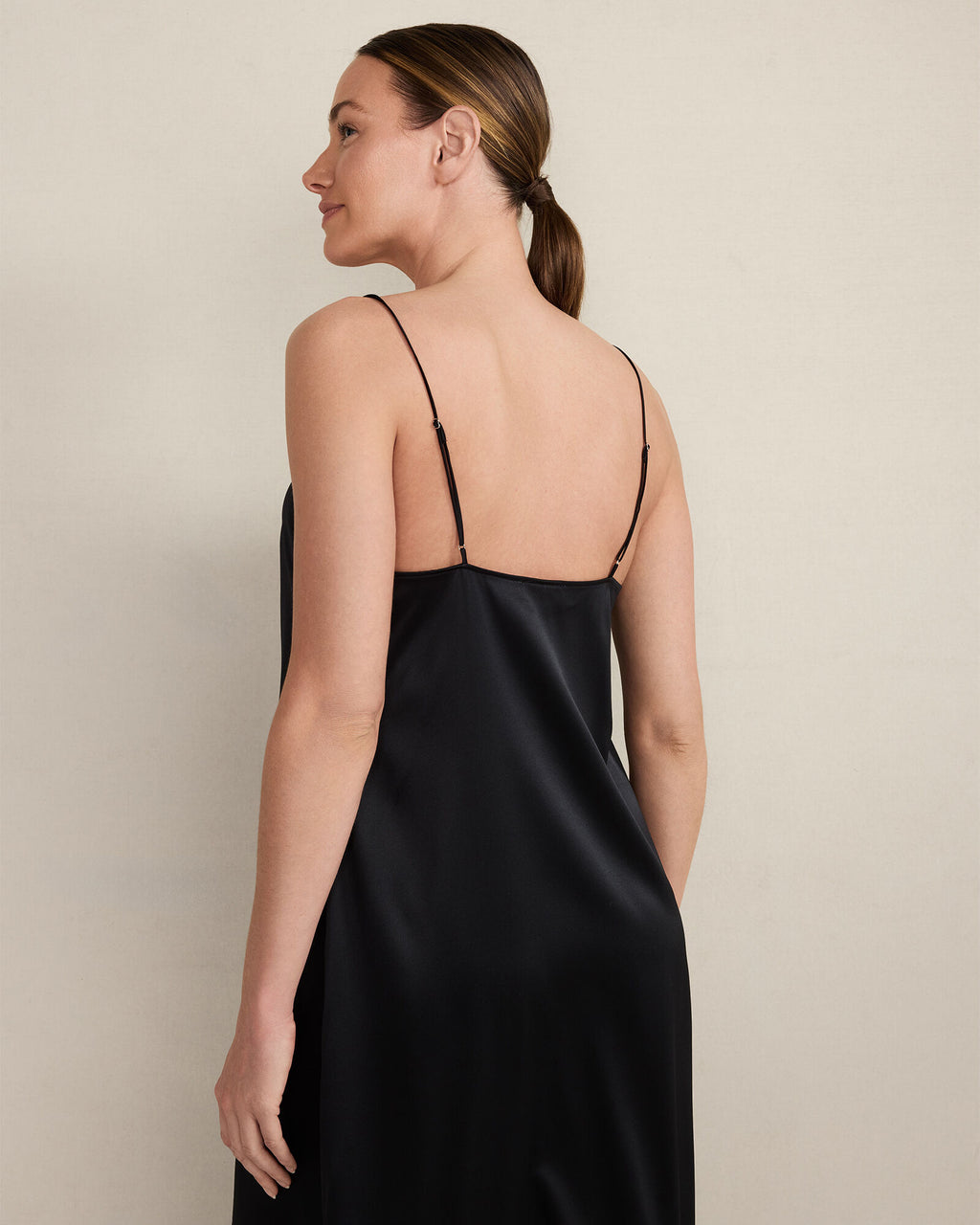 HAVEN Washable Silk Pleated Chemise