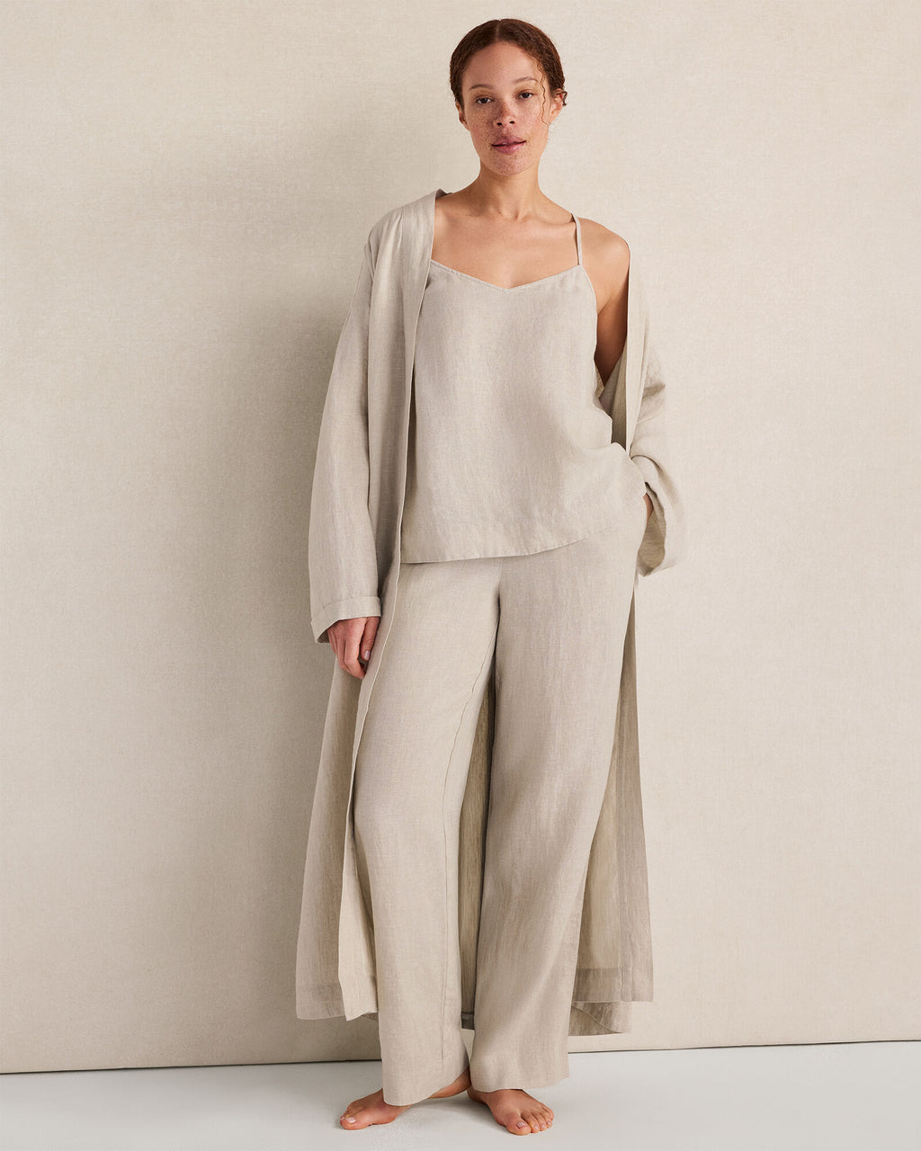 HAVEN Luxe Linen Robe