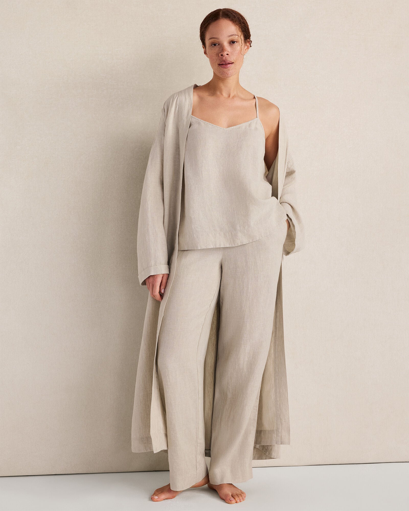 HAVEN Luxe Linen Robe
