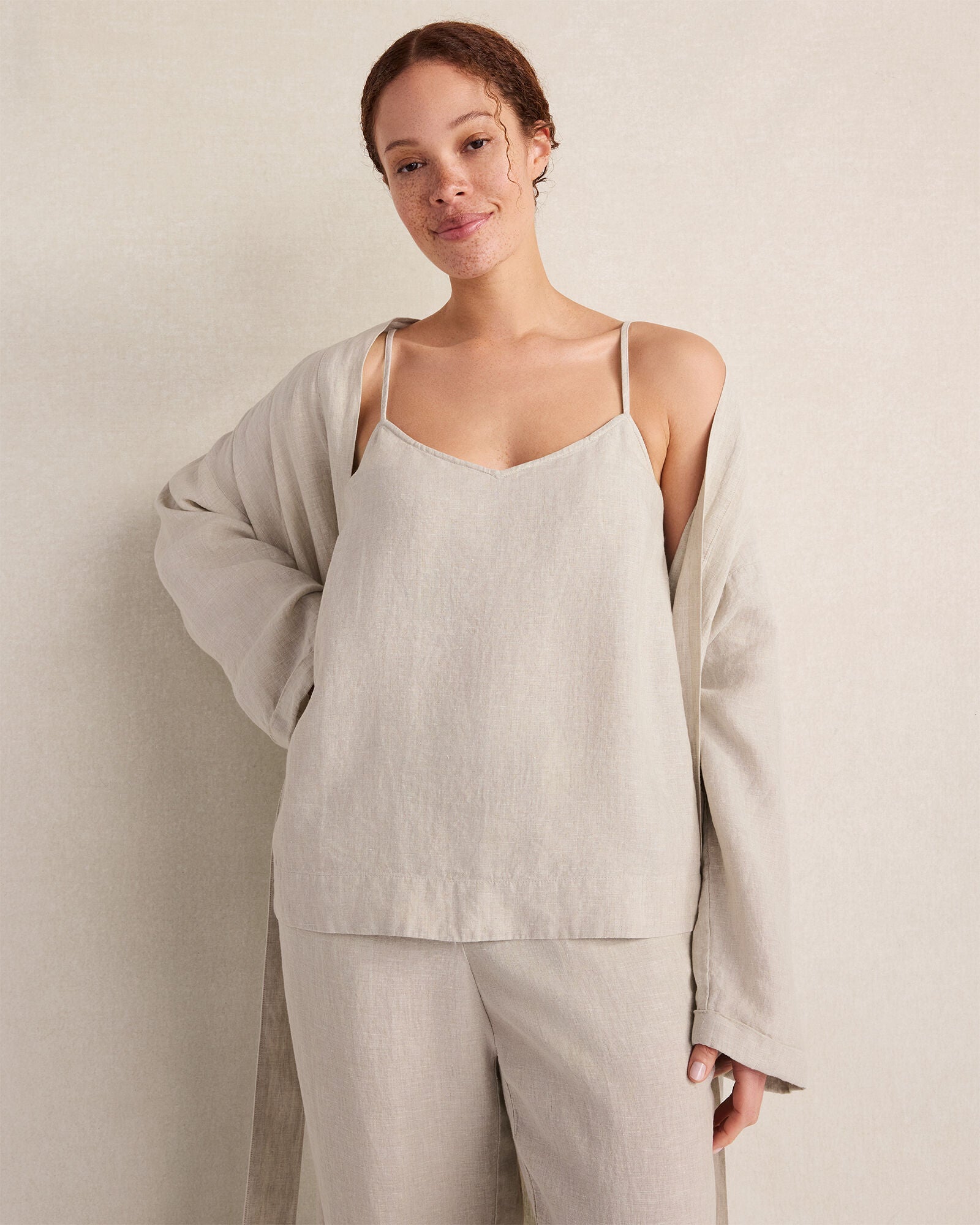 HAVEN Luxe Linen Cami