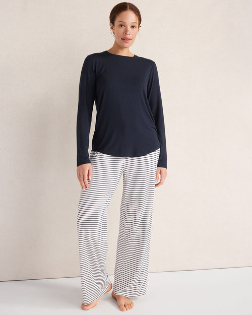 HAVEN Calm & Cool Stripe Pajama Pants