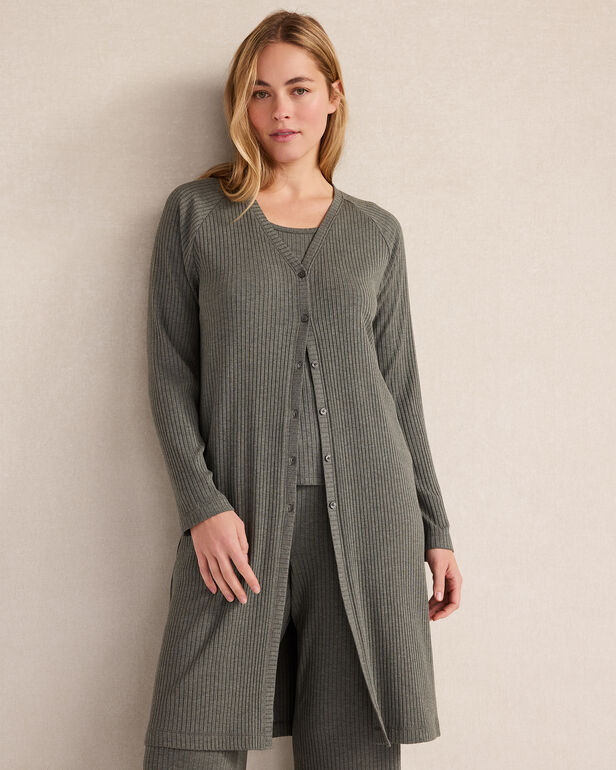 HAVEN Resti Drapey Rib Knit Duster