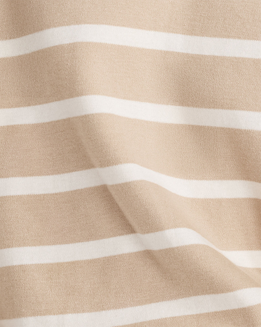 HAVEN Brushed Cotton Interlock Stripe Crewneck