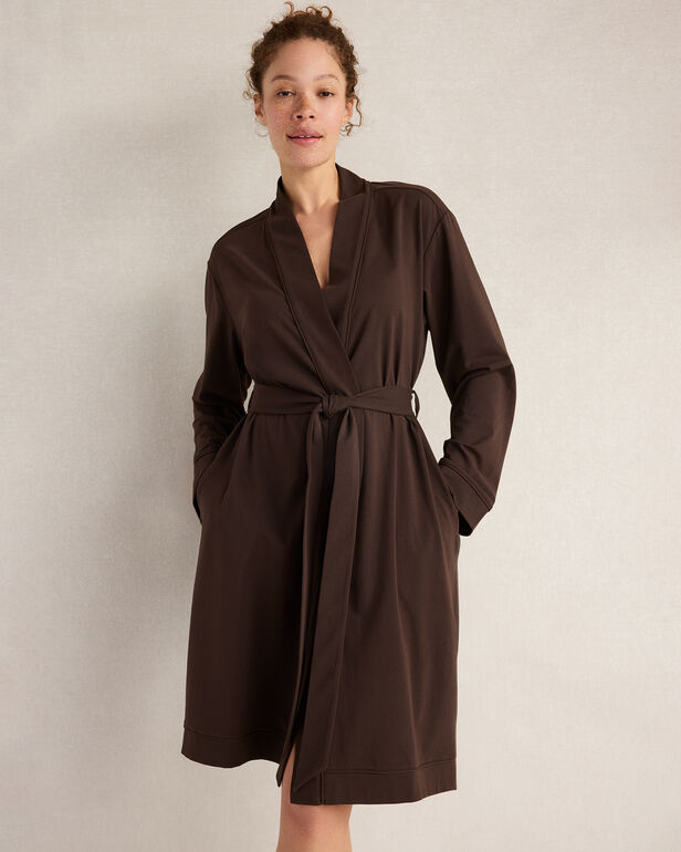 HAVEN Organic Cotton Jersey Robe
