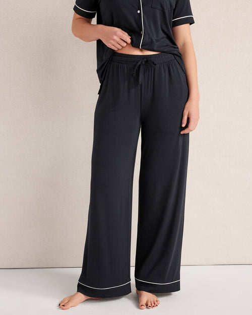 HAVEN Calm & Cool Notch Collar Sleep Dress