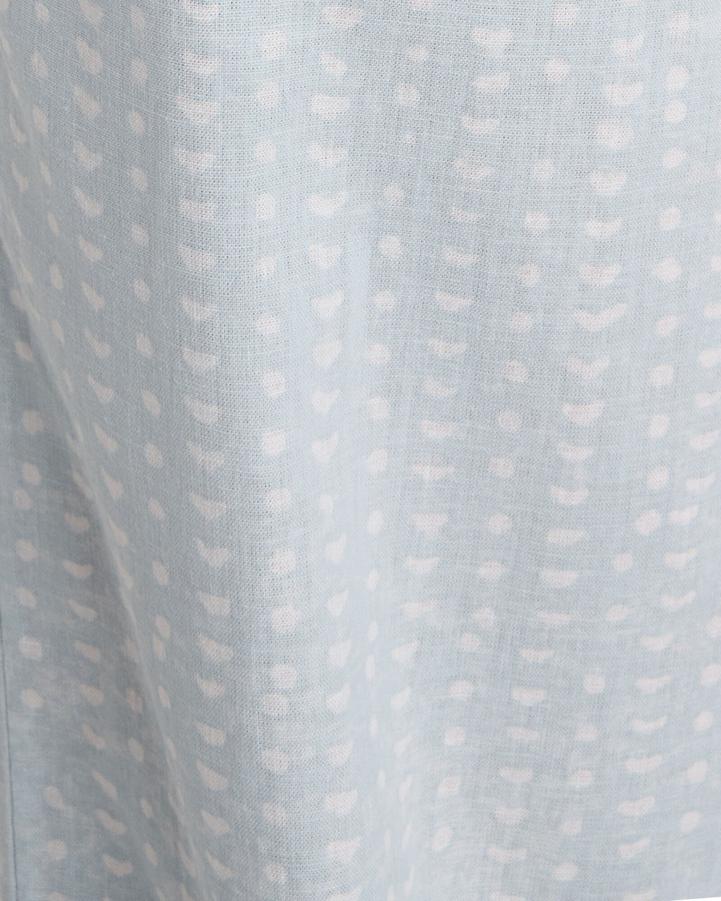 HAVEN Cotton Linen Faded Dot Pajama Pants Relaxed Fit Cropped