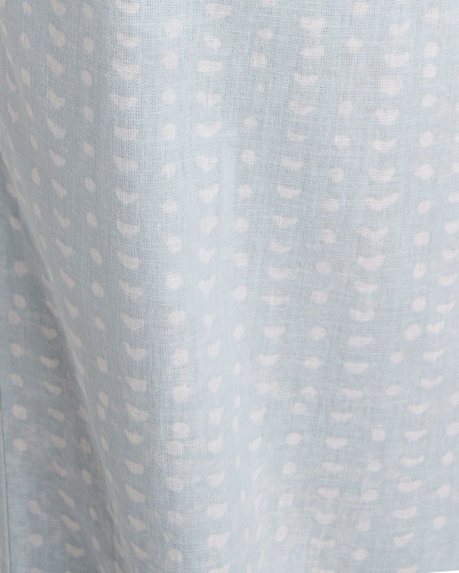 HAVEN Cotton Linen Faded Dot Pajama Pants Relaxed Fit Cropped