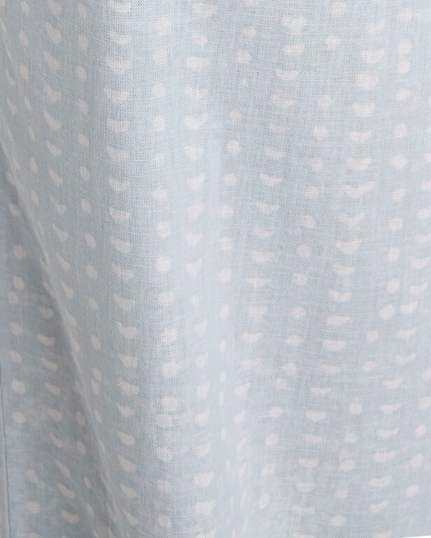 HAVEN Cotton Linen Faded Dot Pajama Top